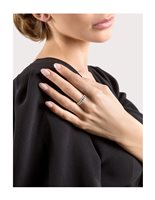 Anello Damiani Donna Belle Epoque in Oro bianco Zaffiro 0.35 Ct 20058815 - 20058815